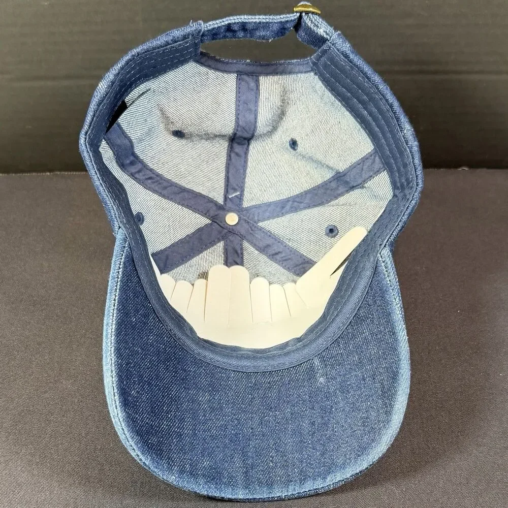 Disney Princess Evil Queen Snow White Poison Denim Apple Hat Baseball Cap Adult